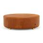 No. 5 Hocker Braun Leder 0