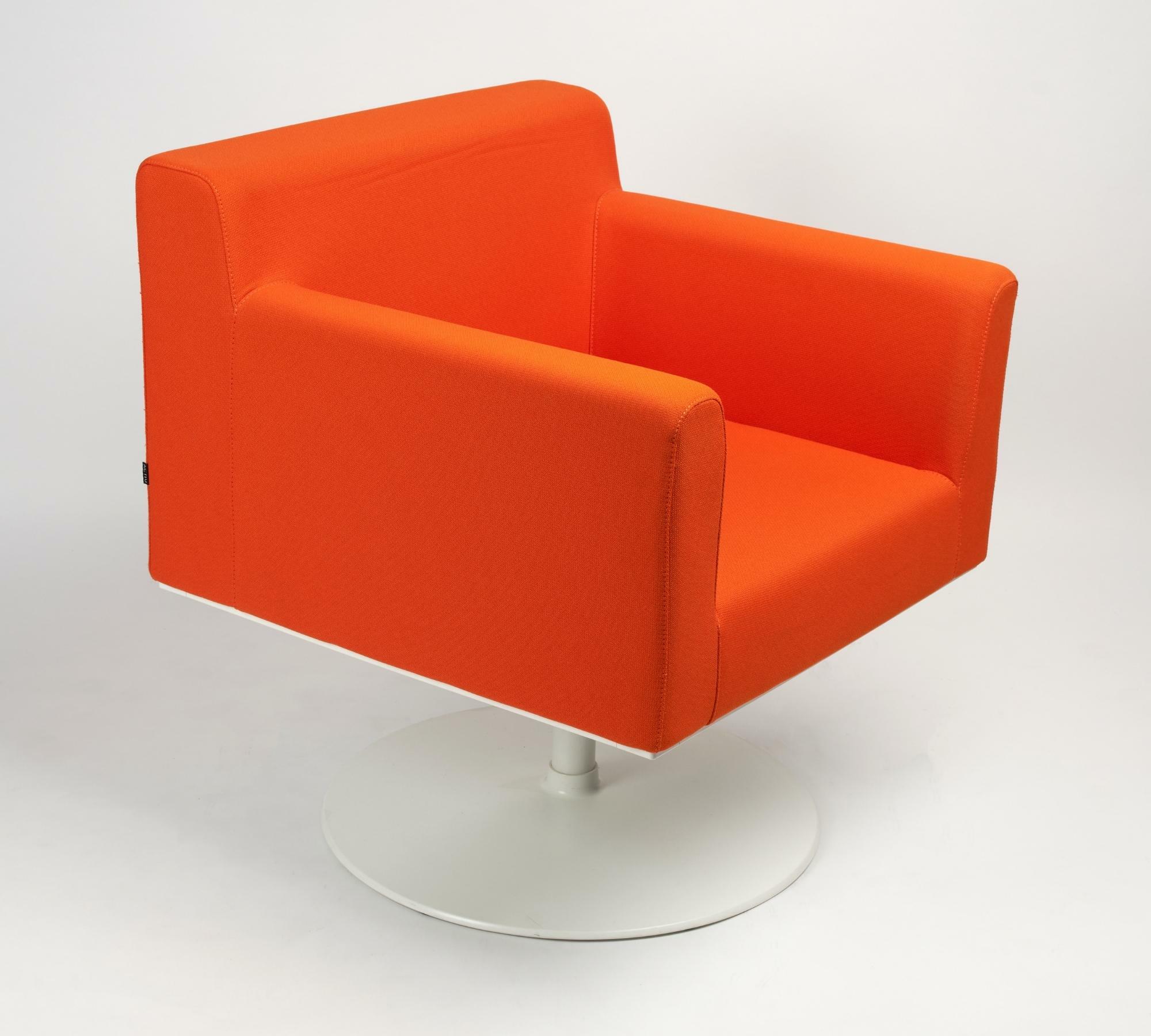 Sessel mit automatischer Rückstellung Orange  0