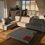 Indivi Ecksofa mit Loungemodul links Mojave Bezug Grau 0