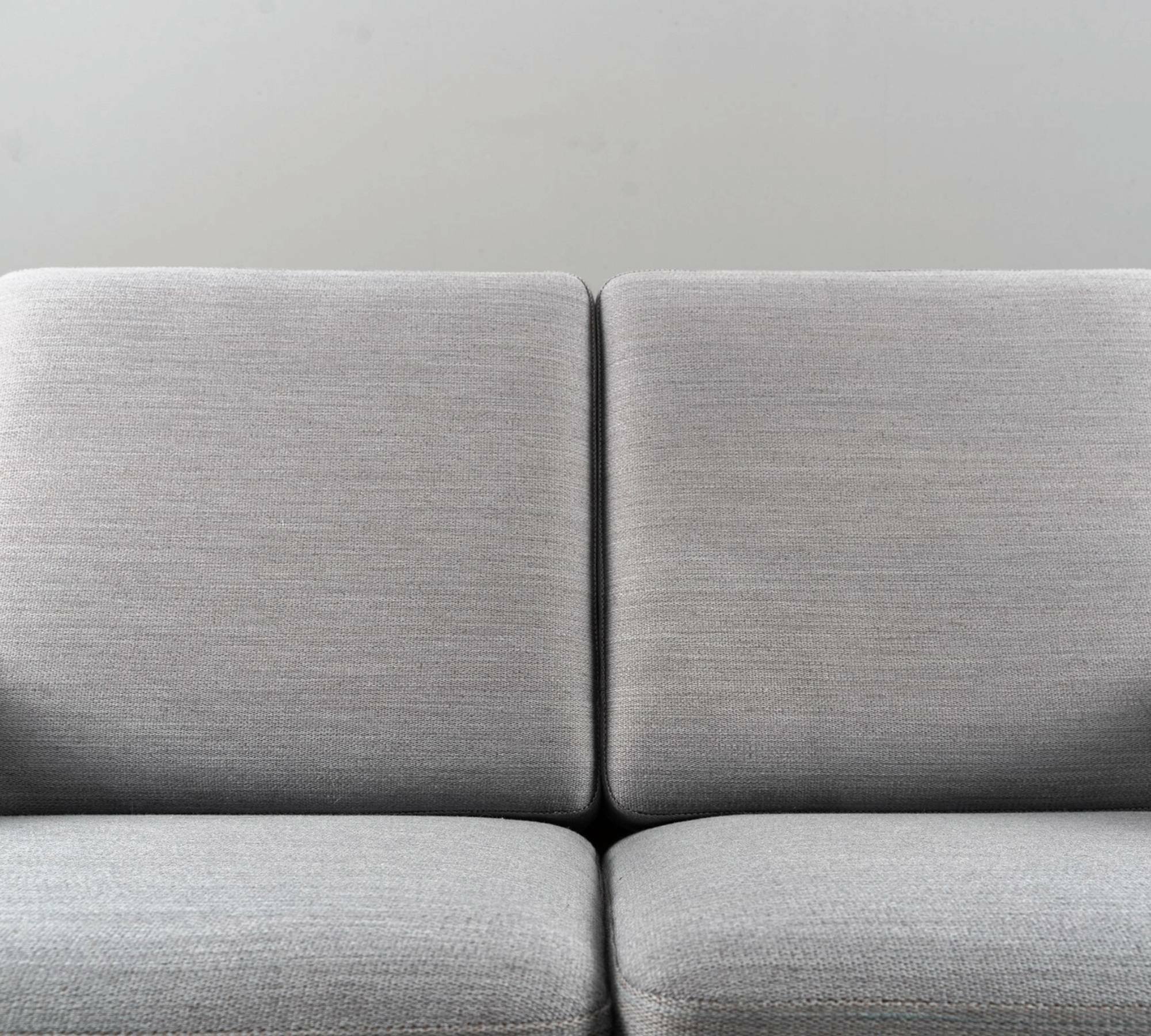 Sofa 2-seater GE 290 Oak, Hans Wegner Grey 1