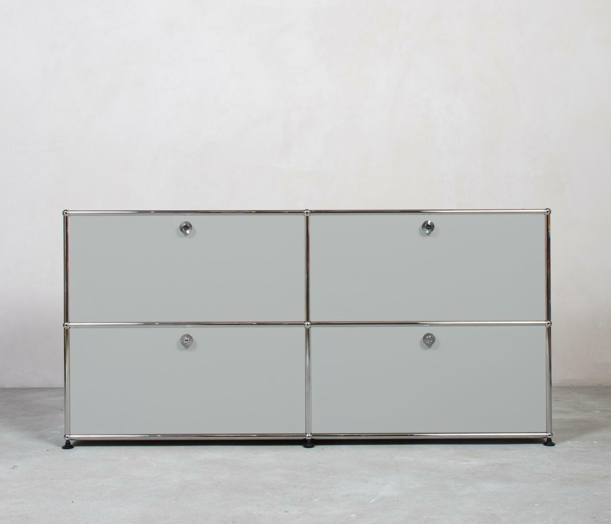 USM Haller Sideboard 2x2 Fächer Lichtgrau 0