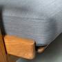 Sofa 2-seater GE 290 Oak, Hans Wegner Grey 4