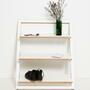 Fläpps Lean Shelf Wood White 80 x 100 cm 3