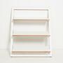 Fläpps Lean Shelf Wood White 80 x 100 cm 4