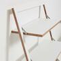 Fläpps Lean Shelf Wood White 80 x 100 cm 6