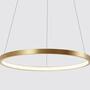 LED pendant light Double Circle Gold 0