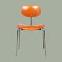Wilde&Spieth Eiermann SE 68 Stuhl Orange 0