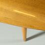 1960er Couchtisch in Bootsform Nussbaum  2