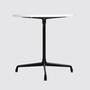 Eames Contract Table Weiß Rund 0