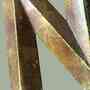 Vintage Metall Buchstabe Goldoptik "N" 2