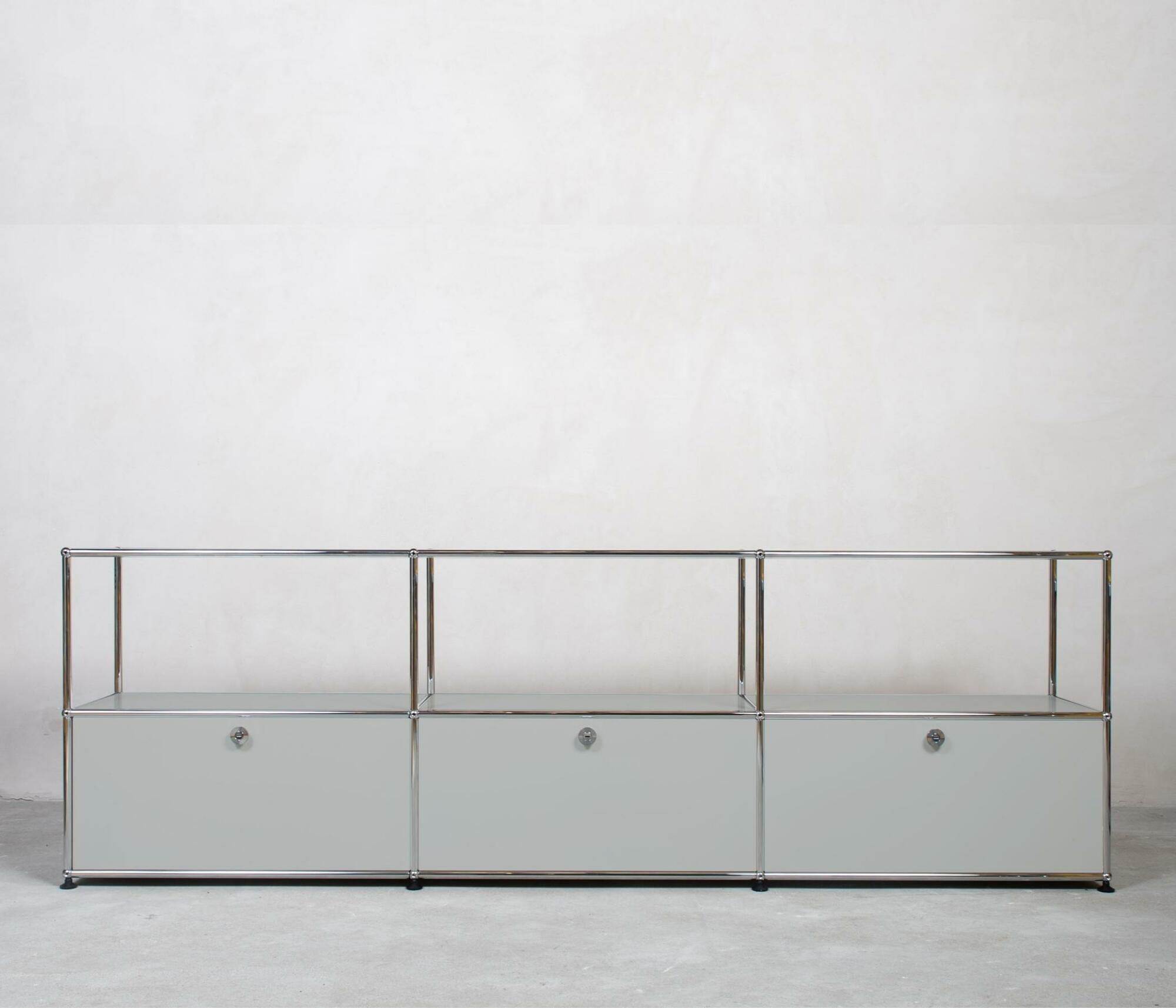 USM Haller Sideboard 3x2 Fächer offen Lichtgrau 0
