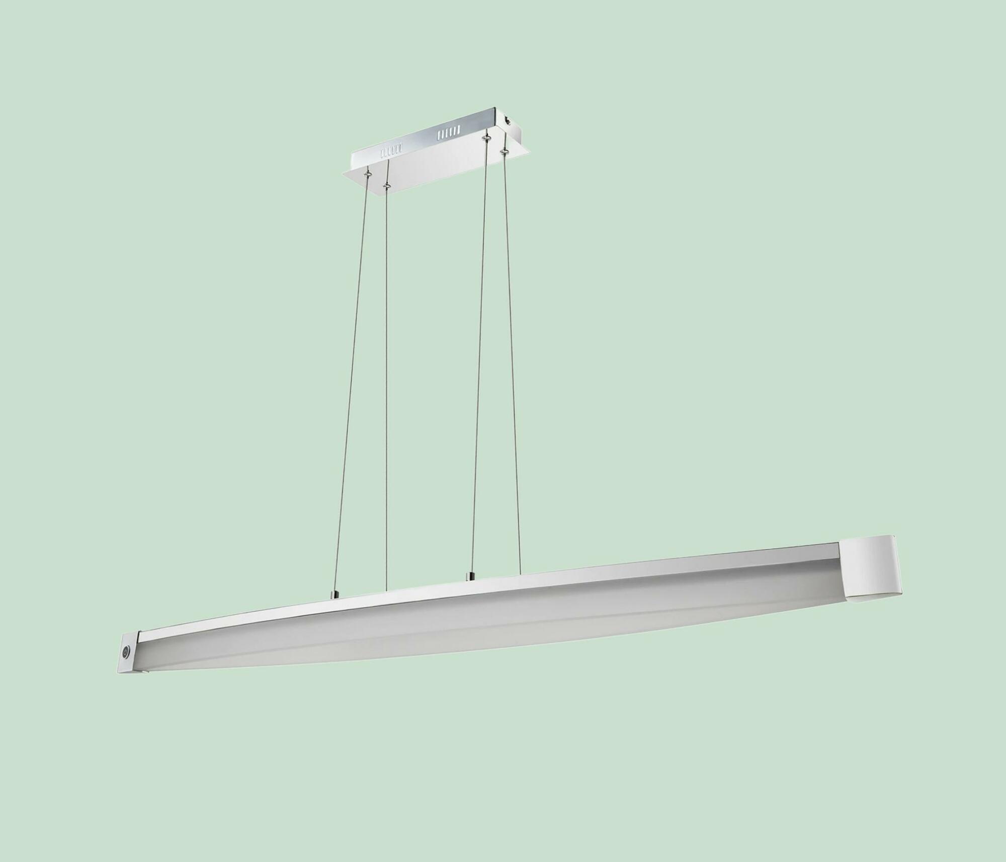 Dimmbare LED-Pendelleuchte Metall Acrylglas 0