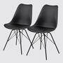 2x Esszimmerstühle Schwarz 0
