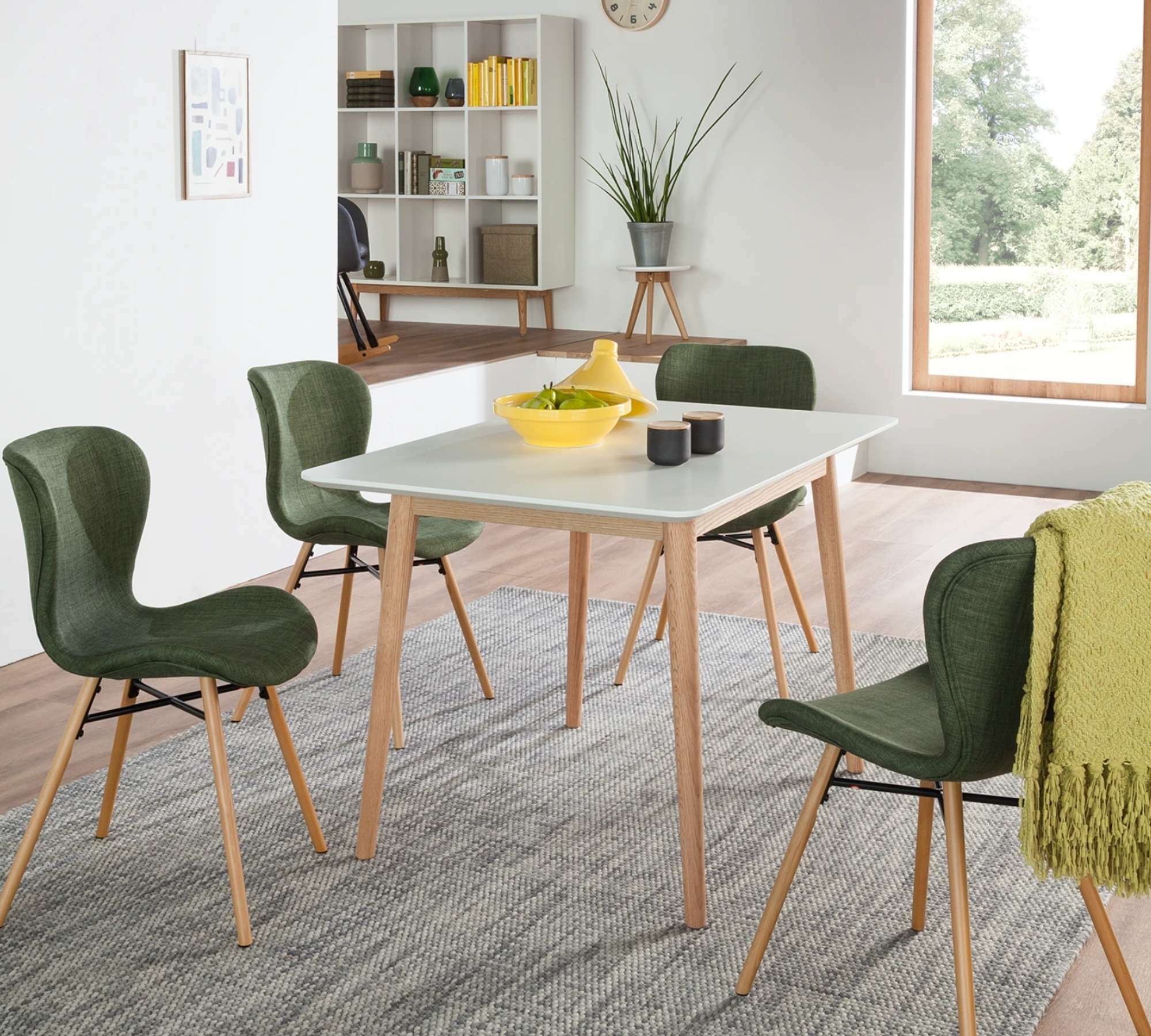 Esstisch Eiche Weiß 4