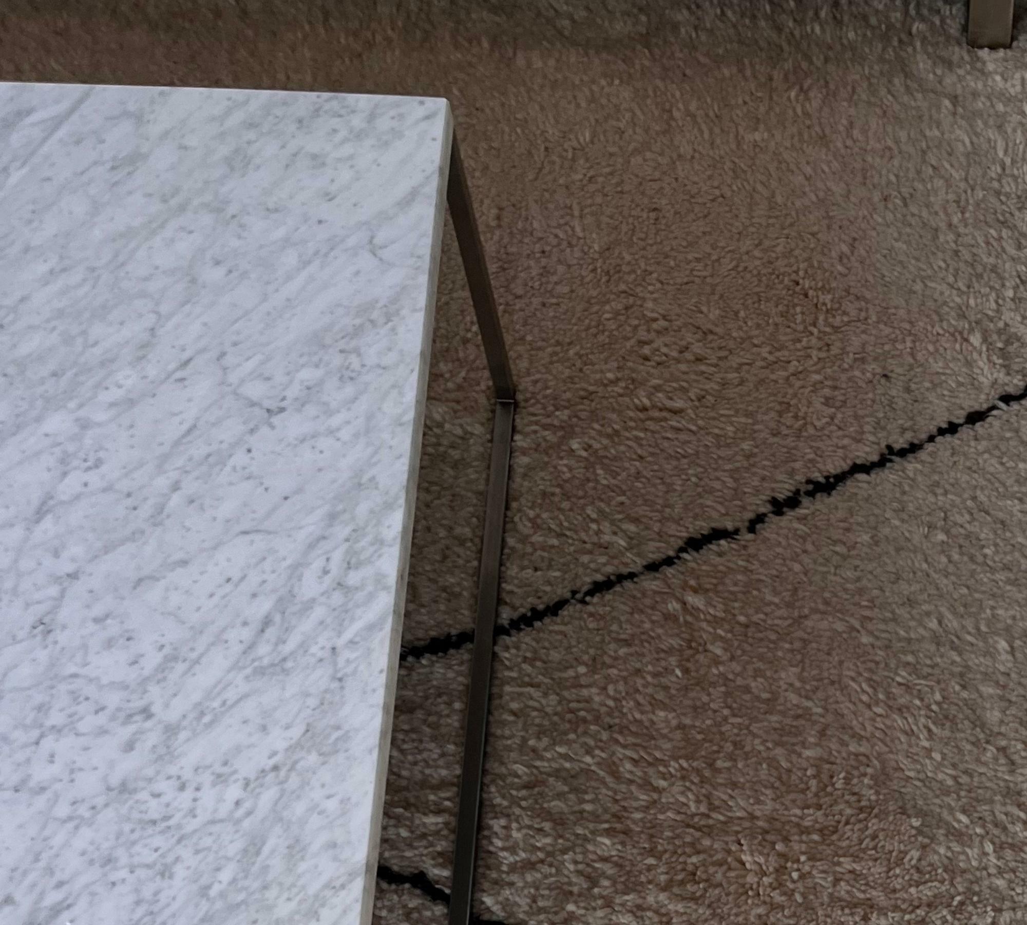 Couchtisch Syde Marmor Carrara Weiß 3