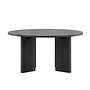 Askerön Coffee table FSC Black ⌀80cm 6