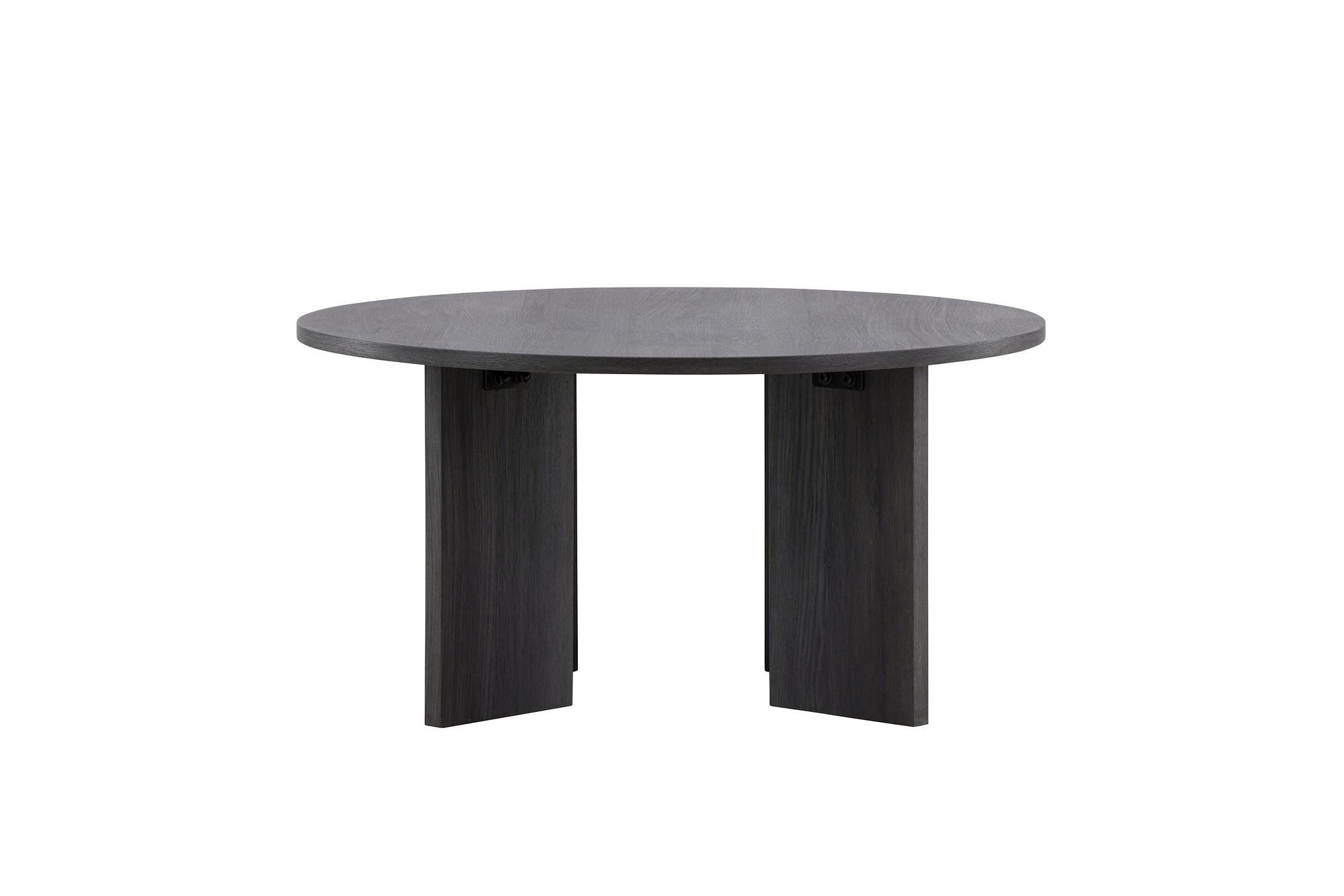 Askerön Coffee table FSC Black ⌀80cm 6