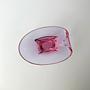 Vintage Aschenbecher Alexandrit Glas 1950er Jahre 3
