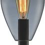 Table lamp Smoked glass Grey 0