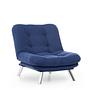 Misa Sofa 1-Sitzer Navy Blau 6