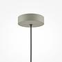 Basic colors pendant lamp metal gray 2