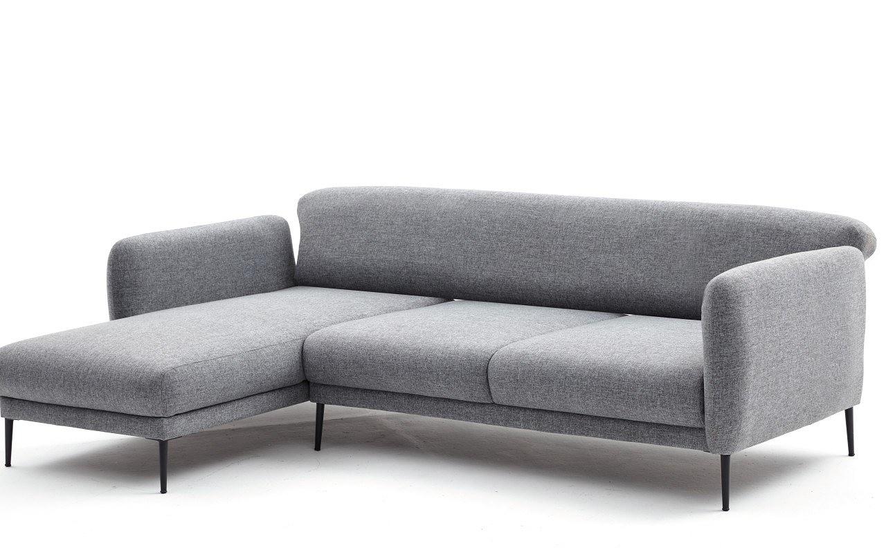 Venus Sofa Récamiere Links Grau 7