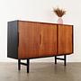 Highboard teak wood 1960s 5