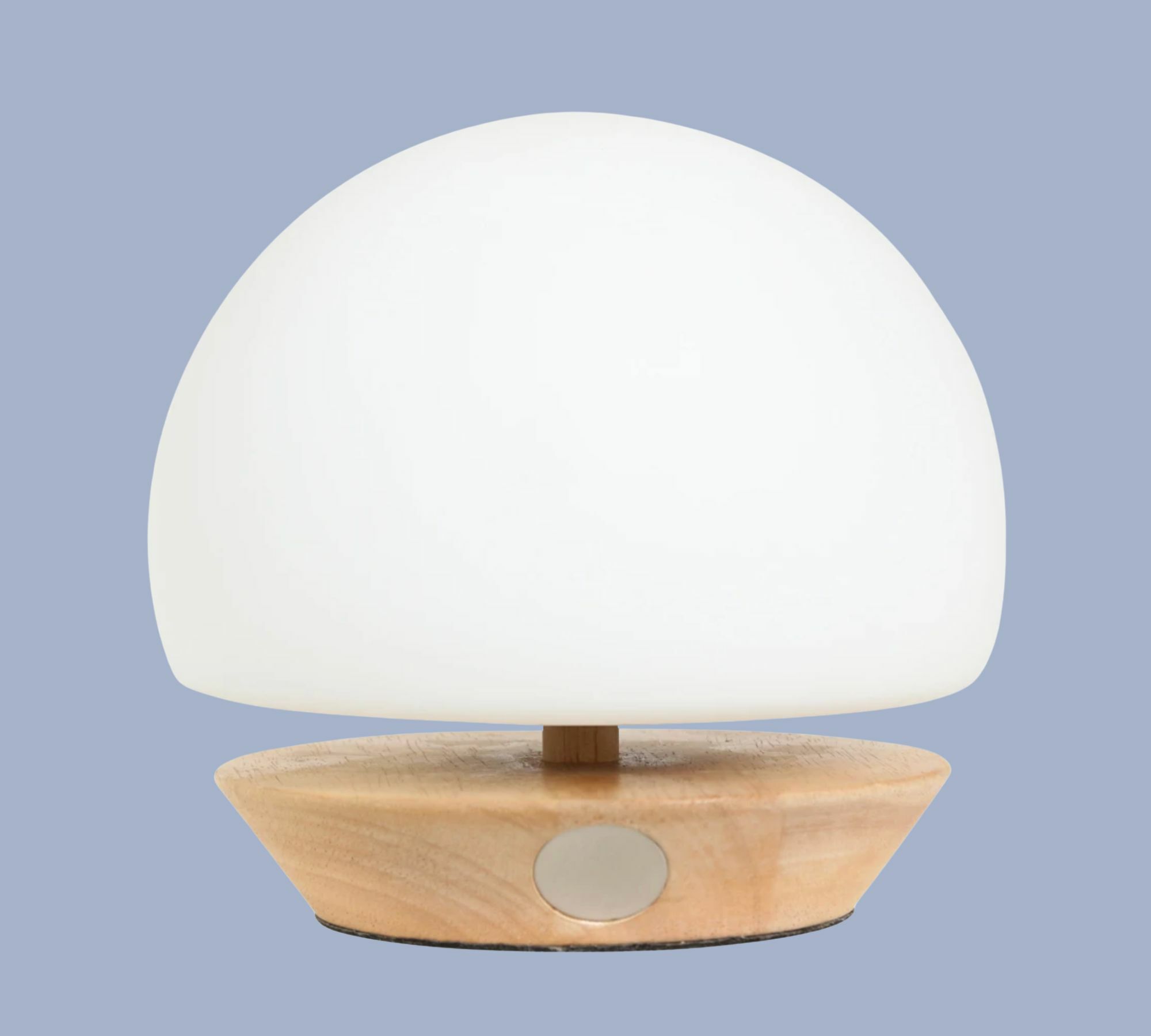 LED-Tischleuchte Milchglas mit integriertem Dimmer 2