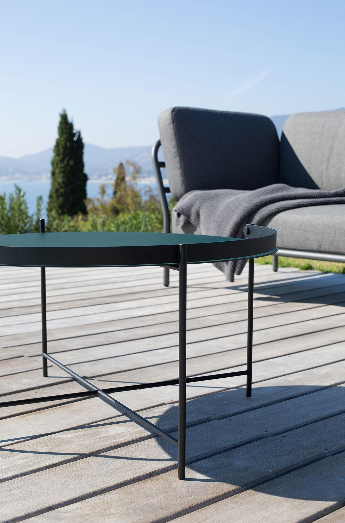 EDGE Serviertisch 62cm Piniengrün 8