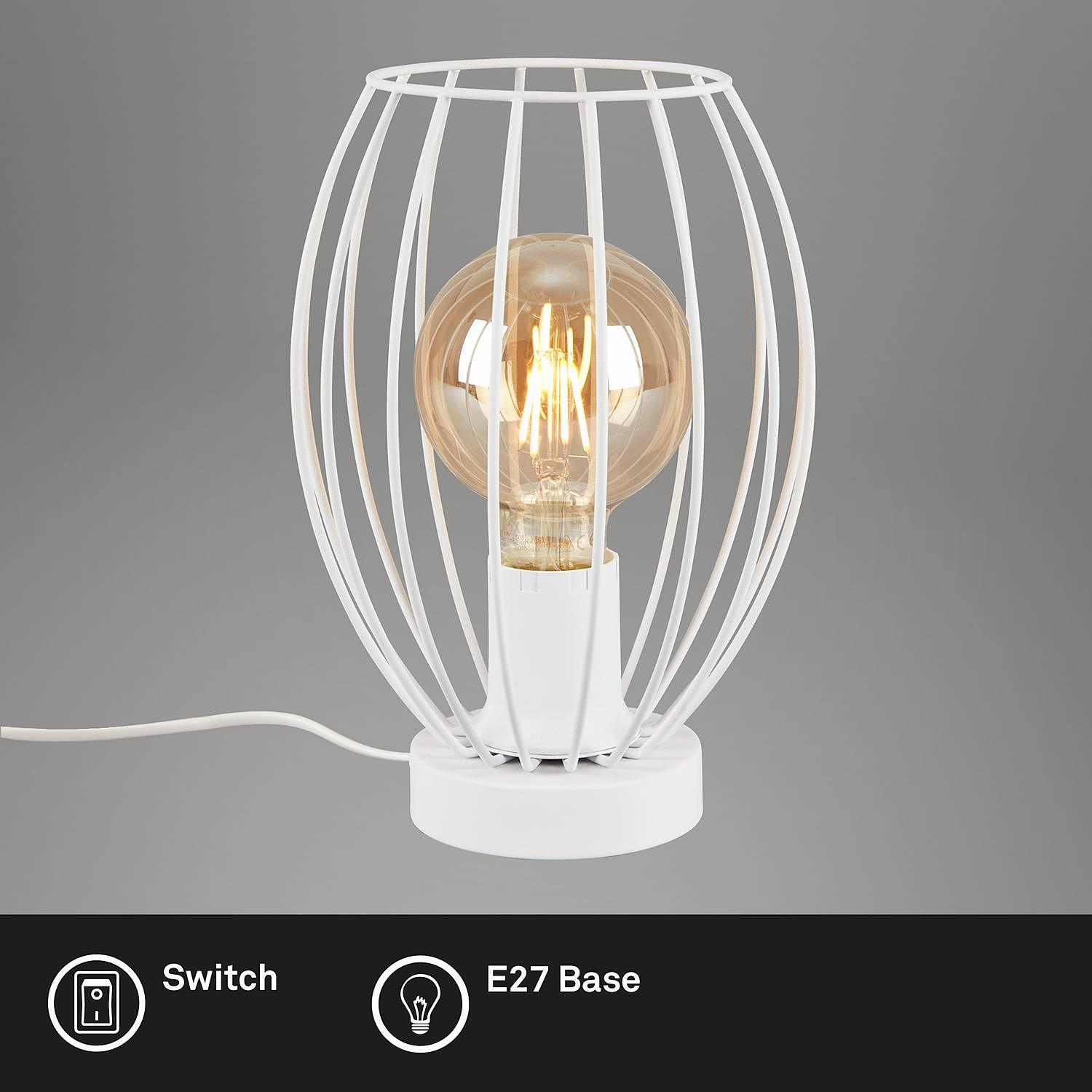 Table lamp Kago Iron White 4