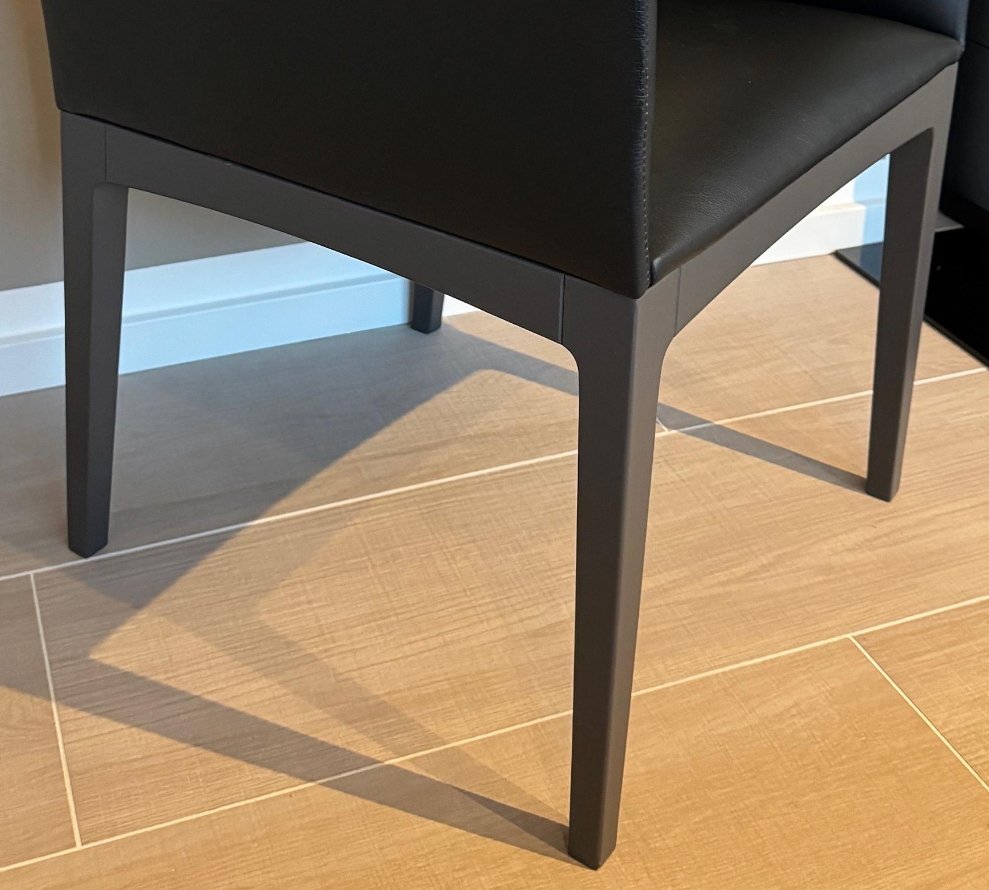 6x Kollektion Bono Stuhl Leder 4