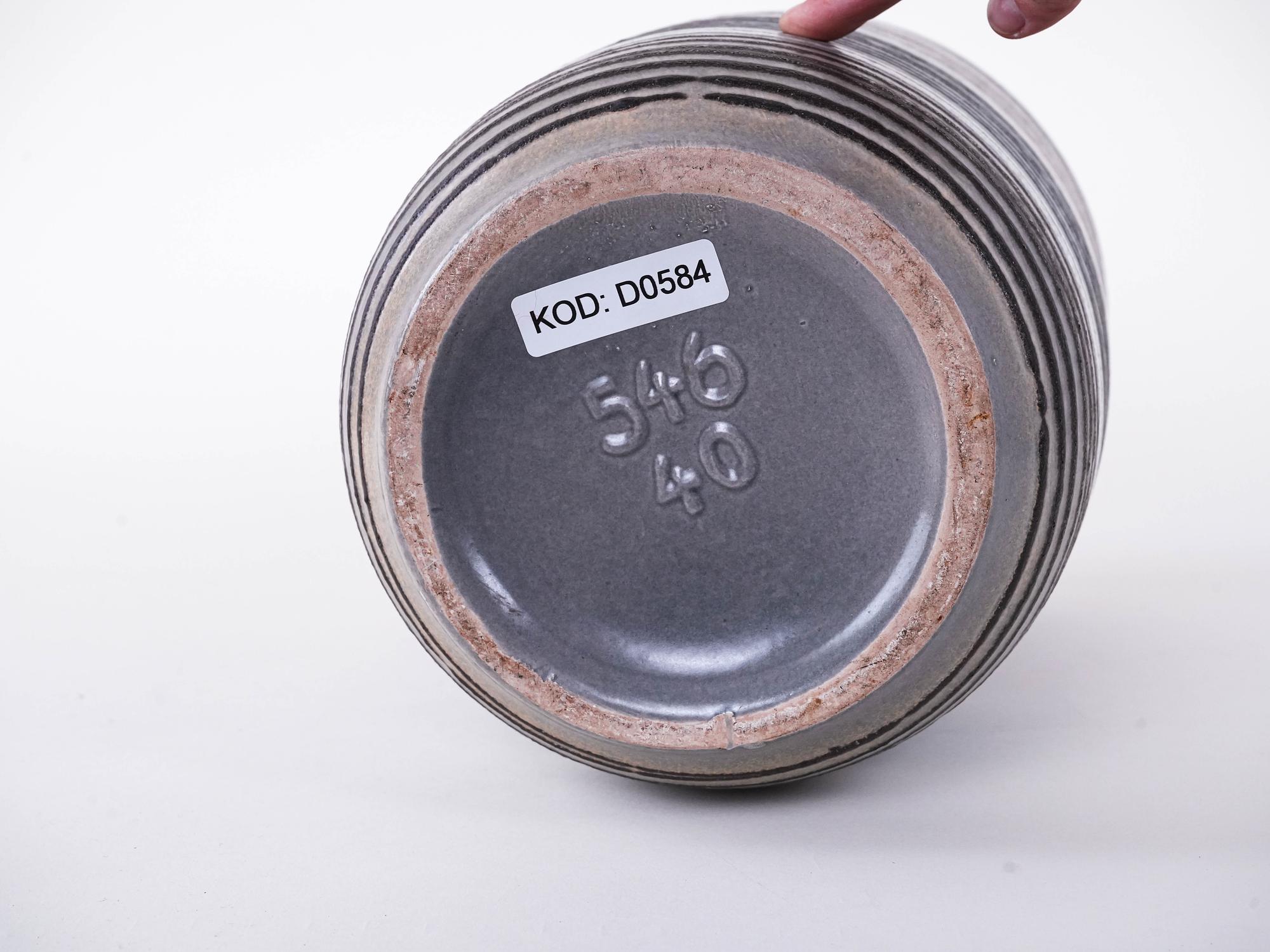 Keramikvase 1970er Jahre 6