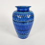 Vintage Rimini Blue Vase Keramik Blau 1