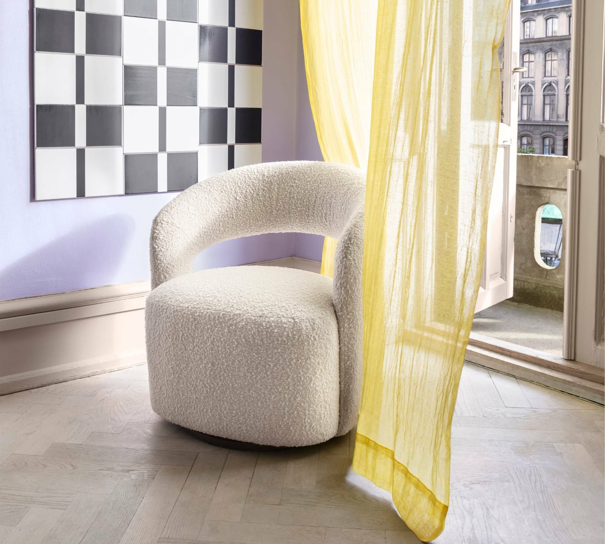 Judi armchair Maya Cream 8