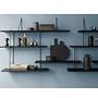 Link set 1 Shelf Wood Steel Black 0
