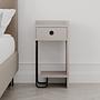 Sirius Bedside Table Right Light Mocha 4