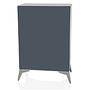 Chest of drawers SKUFFY 64x35x90cm 4 drawers grey hjh LIVING 9