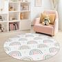 Rainbow Children's Play Mat Multicolored Ø180cm 1