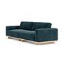 Aya Sofa 3,5-Sitzer Danny Dusty Blue 2