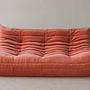 Togo Sofa 3-Sitzer Cord Coral 0