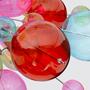 Pendelleuchte 10-flammig Bubble Kristallglas Bunt 2