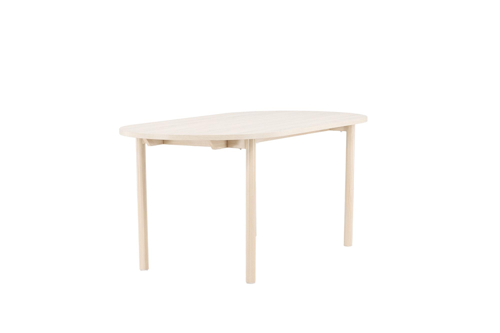 Andy Dining table Whitewash 90x180cm 1