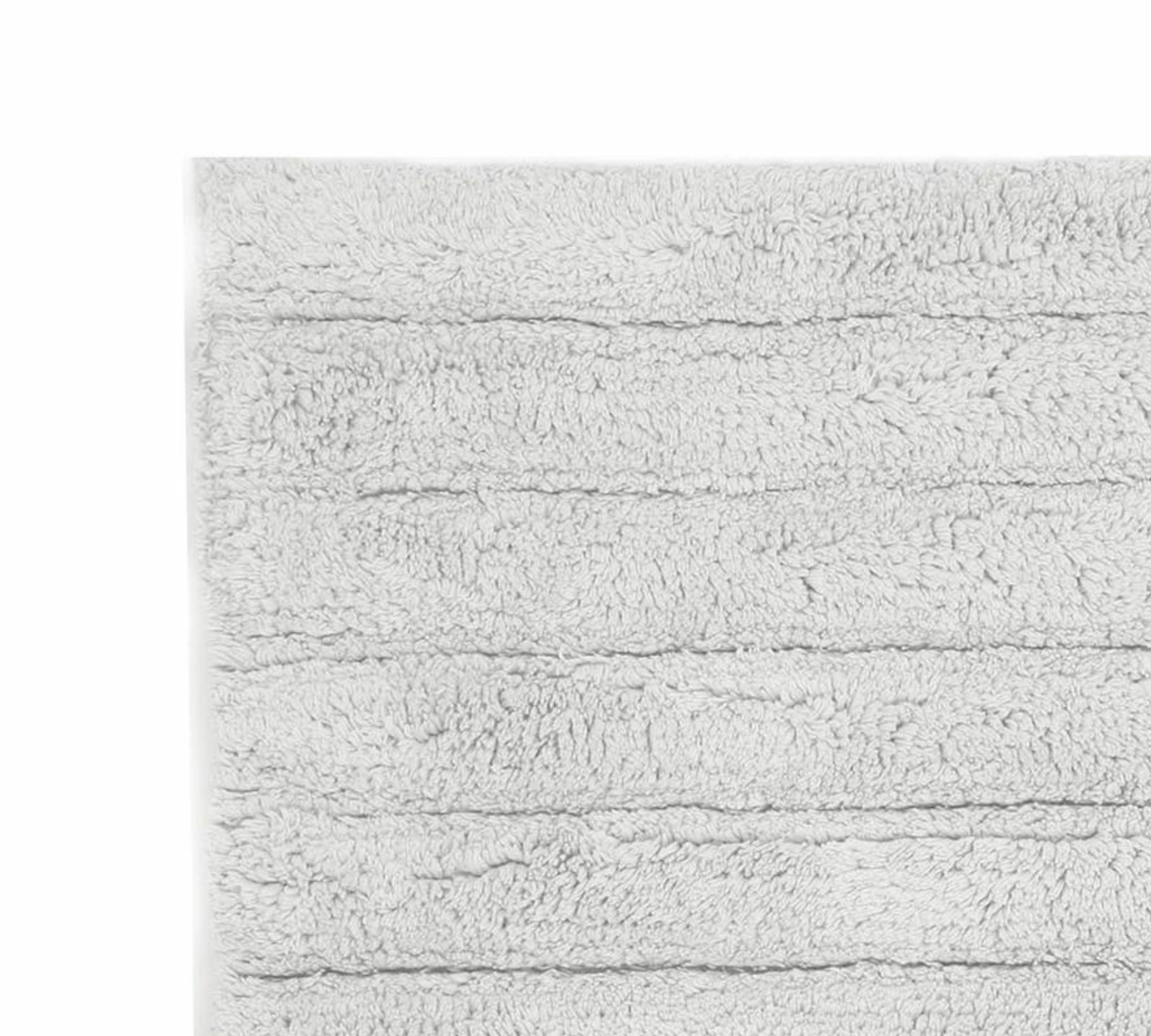 Badematte Frottee Grau 60 x 60 cm 1