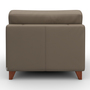 Diego Sessel Leder Grau 4
