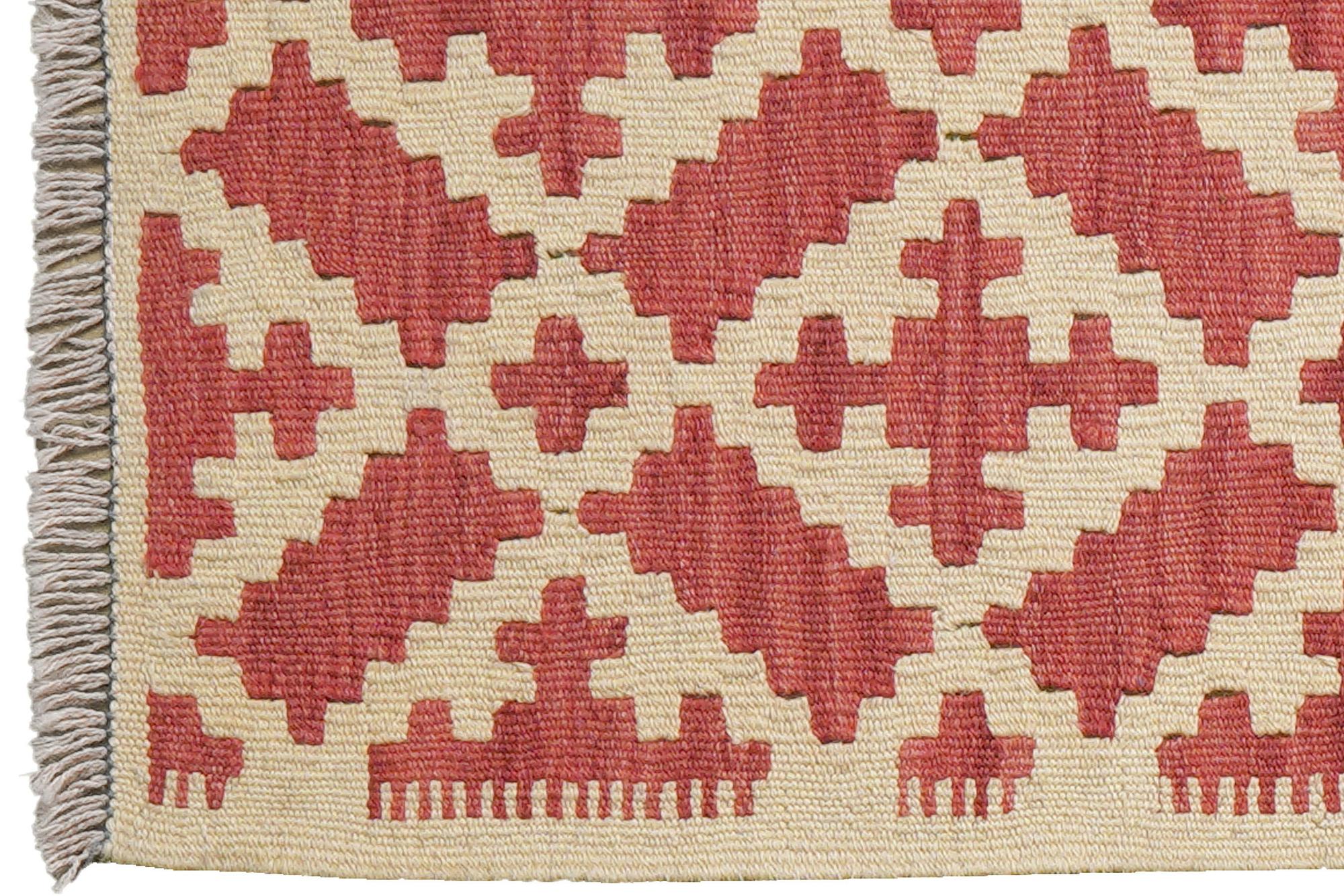 Kilim Gashgai Tappeto Lana Rosso 1