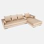 Kopenhaga Ecksofa 4-Sitzer Beige Velour 3