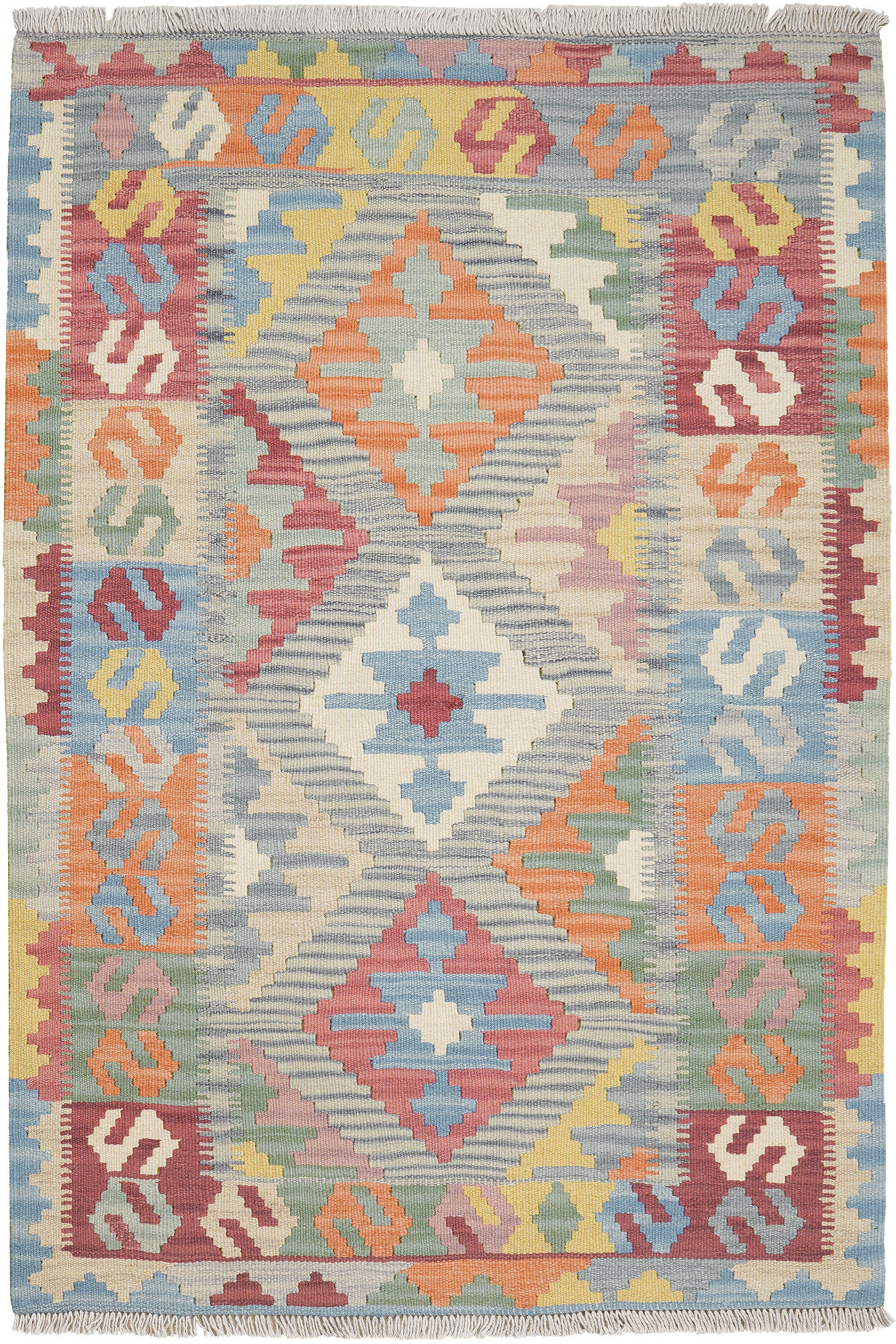 Kelim Gashgai Wool Multicolor 0