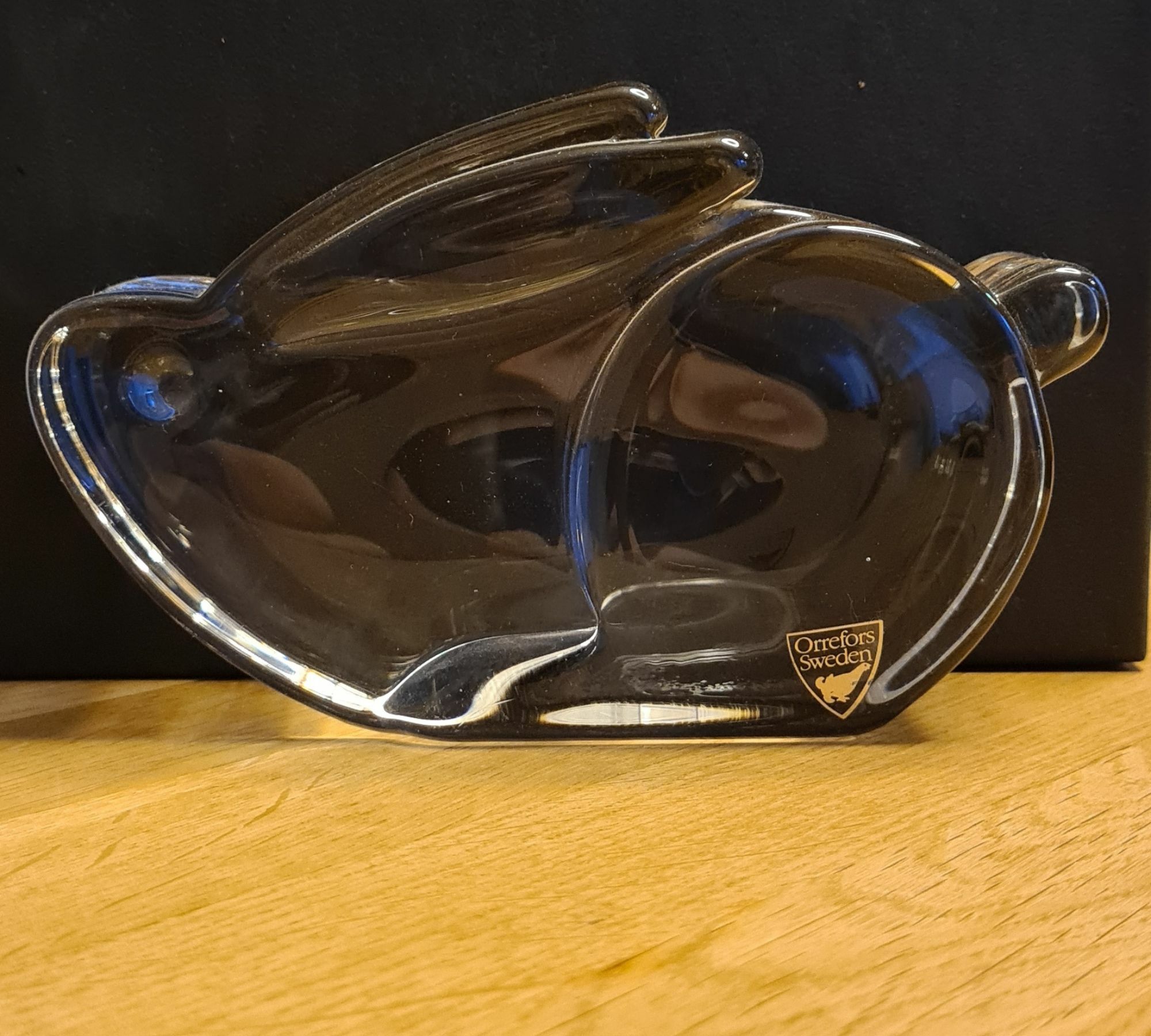 Orrefors Glass Figurine Rabbit 0