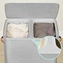 Beola Laundry Basket Polypropylene Grey 4