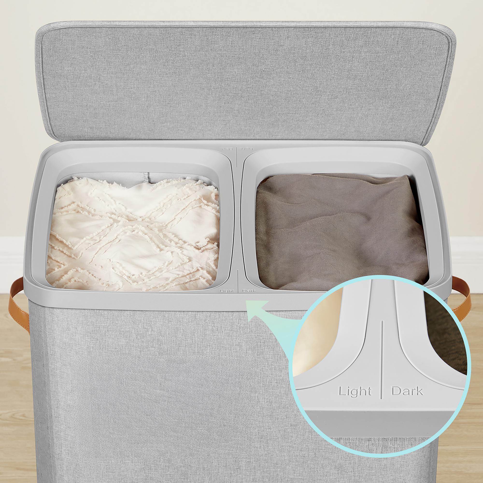 Beola Laundry Basket Polypropylene Grey 4